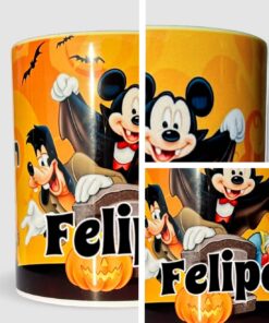 Detalle de la calidad de la taza personalizada tomada de cerca
